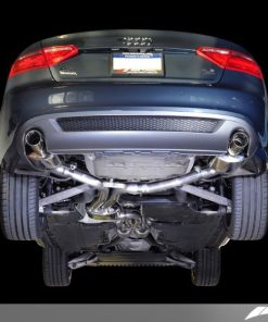 AWE Tuning Audi B8 A5 3.2L Touring Edition Exhaust System - Dual 3.5in Polished Silver Tips