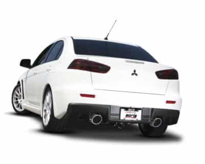 Alternative view of Borla 08-14 Mitsubishi EVO X Catback Exhaust