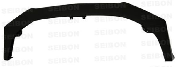 Alternative view of Seibon 08-12 Mitsubishi Evo X VR Style Carbon Fiber Front Lip does not fit MR model