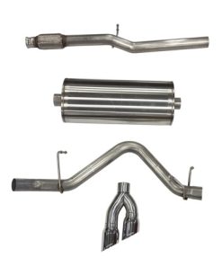 Corsa 2019+ Chevy Silverado 5.3L Crew Cab Short Bed Sport Cat-Back Dual Rear Exit w/ Polished Tips