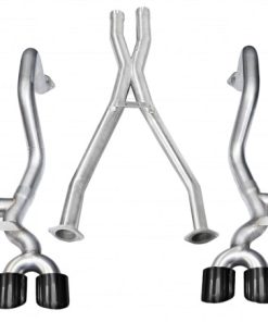 Alternative view of Corsa 97-04 Chevrolet Corvette C5 Z06 5.7L V8 Black Xtreme Cat-Back + XO Exhaust