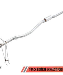 Alternative view of AWE Tuning 2016+ Honda Civic Si Track Edition Exhaust w/Front Pipe & Triple Chrome Silver Tips