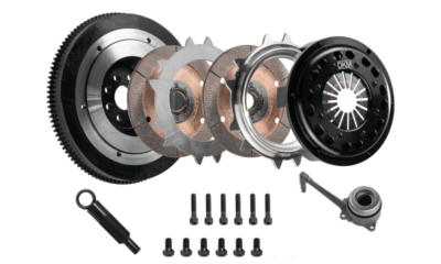 Alternative view of DKM Clutch VW Beetle/Golf/Jetta/Passat 2.0L TDI Twin Disc MR Clutch w/Flywheel (650 ft/lbs Torque)