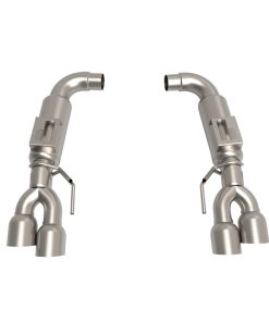 Alternative view of Kooks 2018+ Ford Mustang 5.0L 4V OEM x 3in Axle-Back Exhaust w/ Race Mufflers & 4in Quad Tips