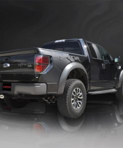 Alternative view of Corsa 11-14 Ford F-150 Raptor 6.2L V8 133in Wheelbase Black Xtreme Cat-Back Exhaust