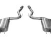 Corsa 2015 Ford Mustang GT 5.0 3in Axle Back Exhaust Polish Dual Tips (Touring)
