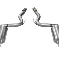 Corsa 2015 Ford Mustang GT 5.0 3in Axle Back Exhaust Polish Dual Tips (Touring)