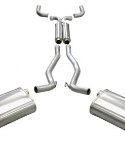 Alternative view of Corsa 10-14 Chevrolet Camaro Coupe SS 6.2L V8 Auto Polished Sport Cat-Back + XO Exhaust