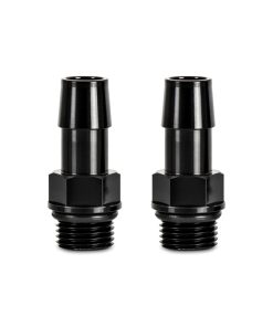 Mishimoto 16X1.5 TO 1/2in. Hose Barb Aluminum Fittings (Pack of 2)