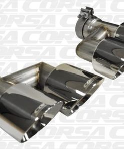 Corsa 15-16 Ford Mustang GT 5.0 Polish Quad Tips Kit
