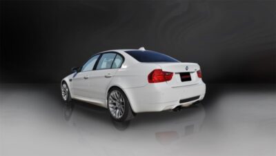 Alternative view of Corsa 08-12 BMW M3 E90 Black Sport Cat-Back Exhaust