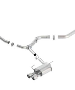 Alternative view of Borla 11-14 Subaru Impreza WRX/STI Sedan 4dr ATAK SS Catback Exhaust