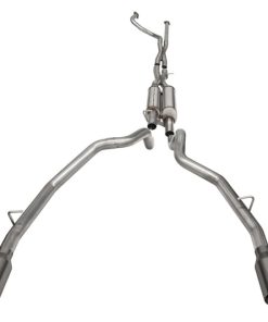 Corsa 21-22 Dodge Ram TRX Crew Cab Xtreme Catback Exhaust Dual Rear Gunmetal Tip