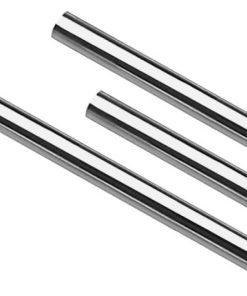Borla 2.5in Stainless Steel Straight Tubing - 5ft
