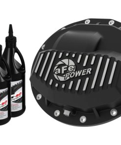 aFe Power Pro Series Front Diff Cover Black Machined & Gear Oil 13-18 Dodge Ram 2500/3500