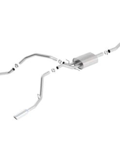 Borla 14 Silv/Sierra 1500 5.3L AT/MT Crew Cab STD Bed ATAK Cat-Back Exhaust