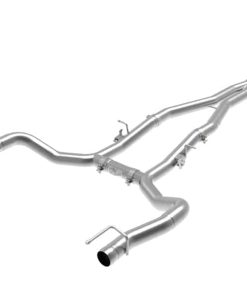 aFe MACH Force-Xp 3in 304 SS Cat-Back Exhaust 15-20 Dodge Charger Hellcat V8-6.2L/6.4L w/o Muffler