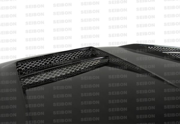 Alternative view of Seibon 10-11 VW Golf GTI 5K/MK6 DV Carbon Fiber Hood