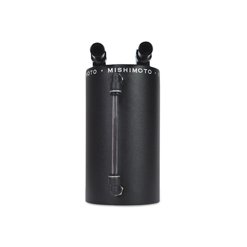 Mishimoto Large Aluminum Oil Catch Can - Wrinkle Black - Image 3
