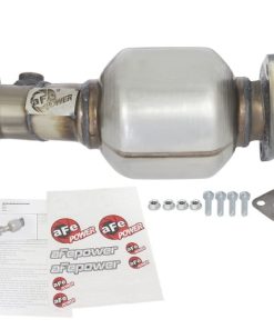 Alternative view of aFe Power Direct Fit Catalytic Converter Replacements Front Left Side 05-11 Nissan Xterra V6 4.0L