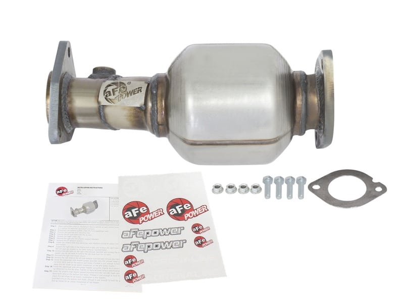 aFe Power Direct Fit Catalytic Converter Replacements Front Left Side 05-11 Nissan Xterra V6 4.0L - Image 2