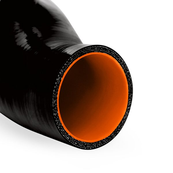 Alternative view of Mishimoto 2016+ Chevrolet Camaro 2.0T Silicone Induction Hose - Black