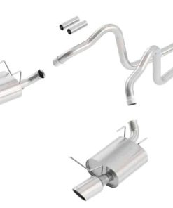 Alternative view of Borla 2011 Ford Mustang 3.7L 6cyl 6spd RWD SS S-Type Catback Exhaust