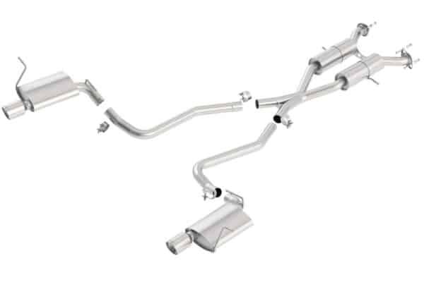 Alternative view of Borla 11-16 Jeep Grand Cherokee Limited/Laredo 5.7L 8cyl 4WD/RWD SS Catback Exhaust