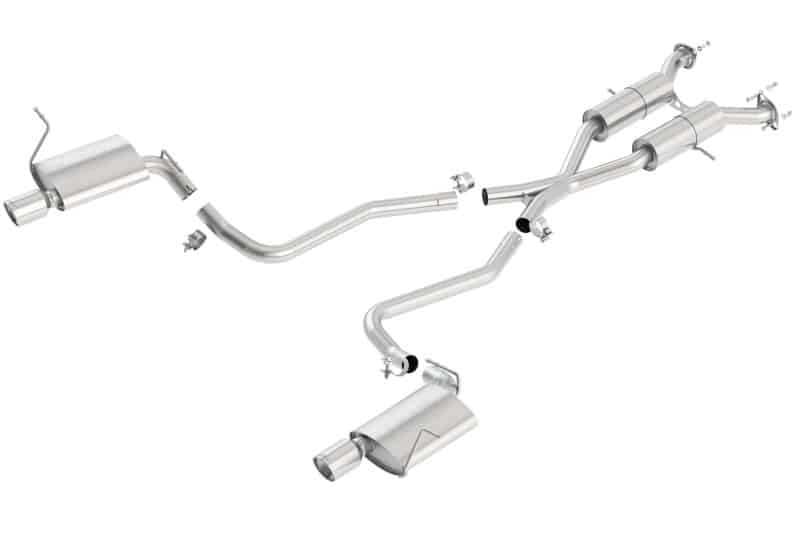Borla 11-16 Jeep Grand Cherokee Limited/Laredo 5.7L 8cyl 4WD/RWD SS Catback Exhaust - Image 2