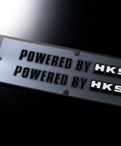 HKS HKS STICKER POWERED BY HKS W200 BLACK