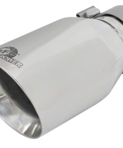 Alternative view of aFe Rebel Series 3in 409 SS Cat-Back Exhaust w/ Polish Tips 17-20 Ford F-250 V8 6.2L