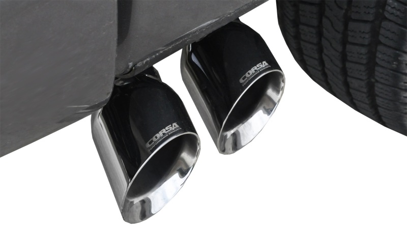 Corsa 11-13 Ford F-150 5.0L V8 Polished Sport Cat-Back Exhaust - Image 4