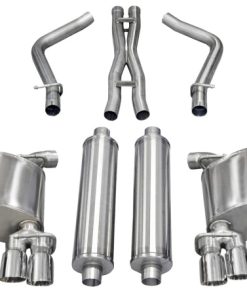 Corsa 11-13 Dodge Charger R/T 5.7L V8 Polished Sport Cat-Back Exhaust