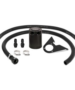 Mishimoto 2021+ Ford Bronco 2.3L Baffled Oil Catch Can - PCV Side - Black