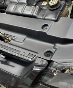 JLT 99-04 Ford Mustang Black Textured Radiator Support Cover