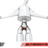 AWE Tuning 17+ Honda Civic SI 1.5L / Type R 2.0L Turbo Triple-to-Dual Tip Conversion Kit