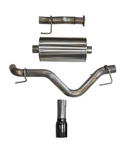 Corsa 16-18 Toyota Tacoma 3.5L V6 Double Cab 5ft Bed Sport Cat-Back Single Side Exit w/ Black Tip