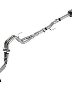 Alternative view of Borla F-150 2021 5.0L 4dr CC SB EC STB Lariat/KR/Platnm/LTD 3/2.25 DSE Cat-Back ATAK Black CHR Tips