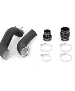 Mishimoto 15-17 Ford F-150 2.7L EcoBoost Cold-Side Intercooler Pipe Kit - Wrinkle Black