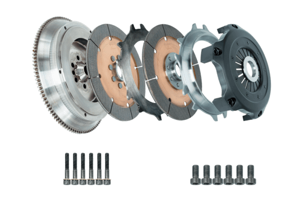 DKM Clutch 11-13 BMW 135i 215mm Ceramic Twin Disc MRX Clutch Kit w/Flywheel (850 ft/lbs Torque)