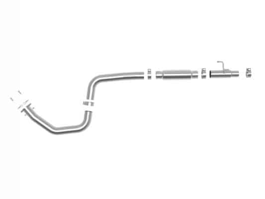Alternative view of aFe Takeda 3in 304 SS Mid-Pipe Exhaust 19-20 Hyundai Veloster I4-1.6L(t)