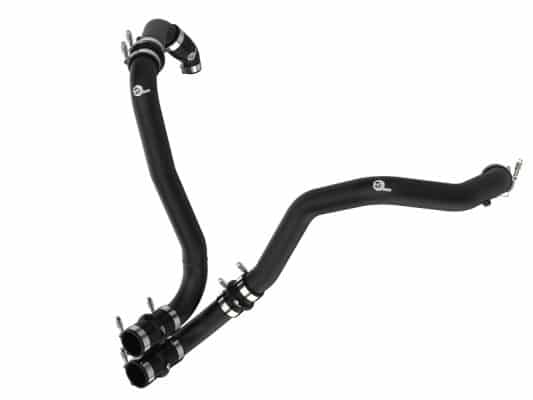 aFe 21-22 Ford F-150/Raptor V6-3.5L (tt) BladeRunner 2.5in Aluminum Hot Charge Pipe Black