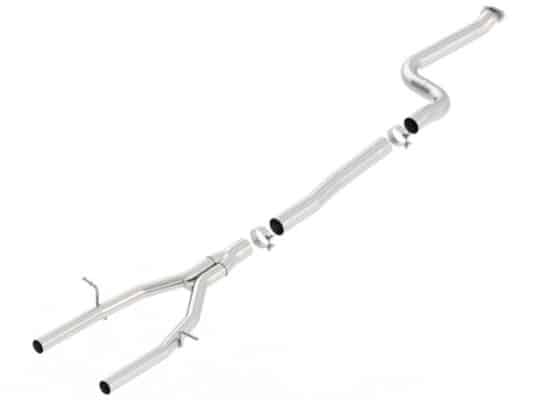 Alternative view of Borla 2016 Chevy Camaro 2.0L Turbo AT/MT 3in-2.25in Mid-Pipe