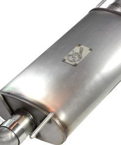 Alternative view of aFe MACHForce XP Exhausts Cat-Back SS-409 EXH CB Toyota Tacoma 05-13 V6-4.0L (Blk Tip)