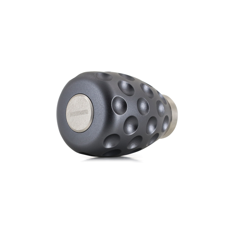Mishimoto Steel Core Dimple Shift Knob Gunmetal Aluminum - Image 3