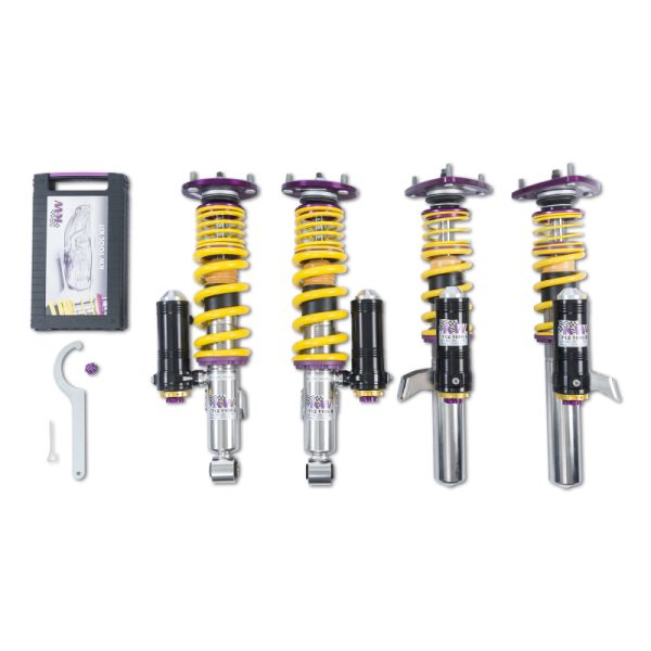 Alternative view of KW Porsche 911 996 GT2 GT3 Clubsport Coilover Kit 3-Way