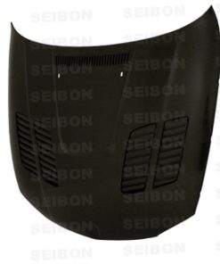 Alternative view of Seibon 08-11 BMW 1 Series (E81/E82) 2DR/HB GTR-Style Carbon Fiber Hood
