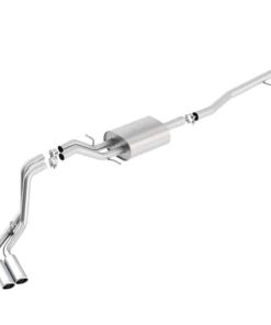 Borla S-Type Cat-Back 14 Sierra 1500 Ext. Cab Stnd Bed/CC Short Bed 143.5in WB Side Exit Exhaust