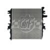 CSF 14-19 Infiniti QX80 5.6L OEM Plastic Radiator