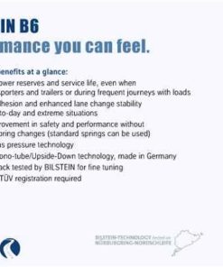 Bilstein B6 13-18 Toyota RAV4 Front Left Twintube Strut Assembly